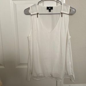 White Tank Blouse